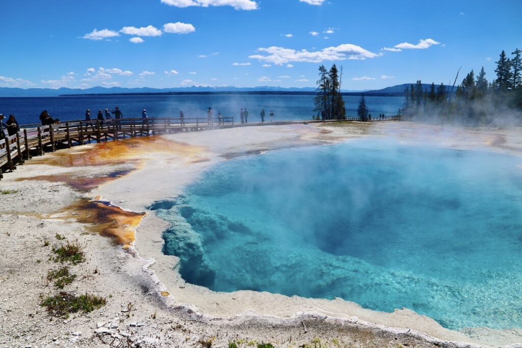 Yellowstone West Thumb Geyser Basin